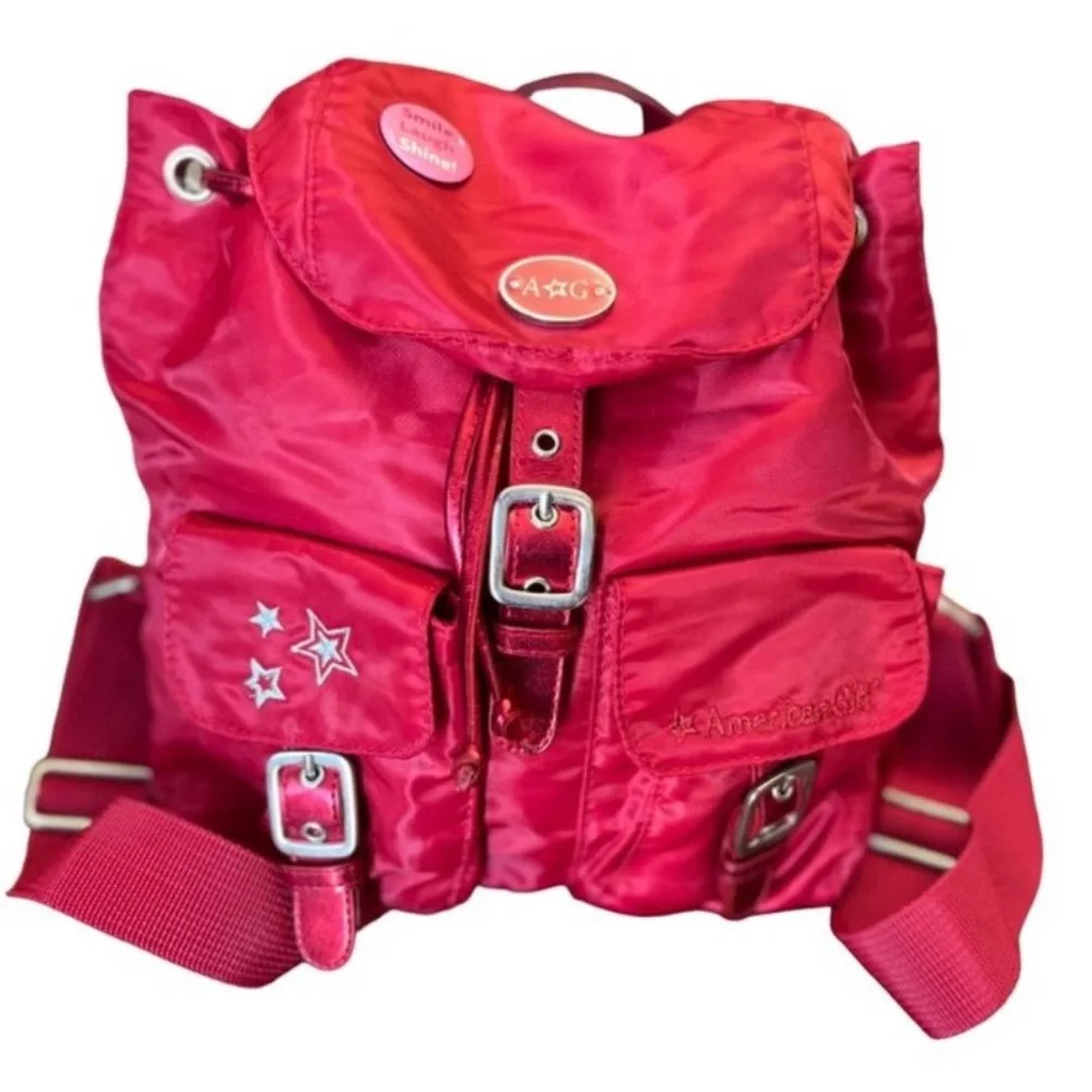Vintage American Girl x Bath And Body Works Cherry Red Backpack